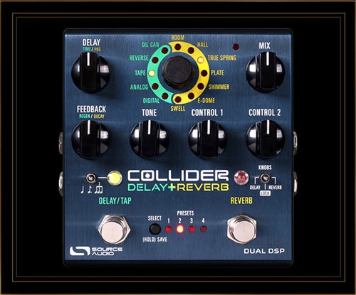Source Audio Collider Delay+Reverb Pedal