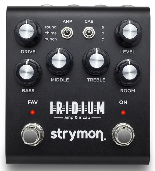 Strymon Iridium Amp and I.R. Cabinet Simulator Pedal