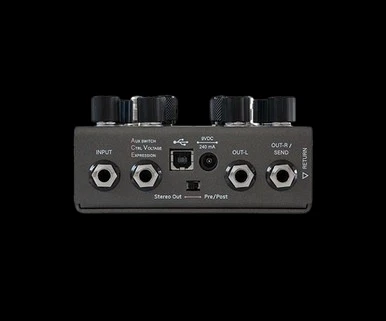GFI System Synesthesia Dual-Engine Modulation Pedal - Back View