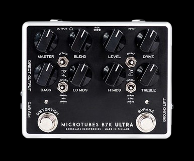 Darkglass Electronics Microtubes B7K Ultra V2 Bass Preamp Pedal with Aux-In