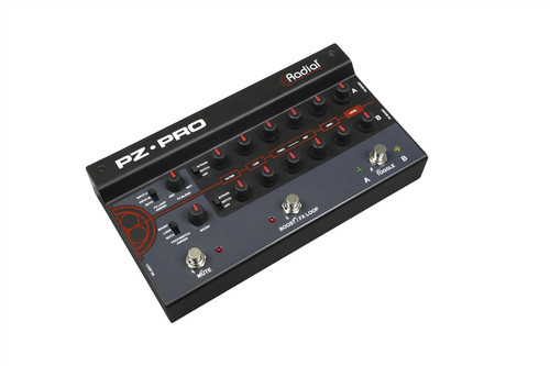 Radial Engineering PZ-Pro 2-Channel Acoustic Preamp Pedal