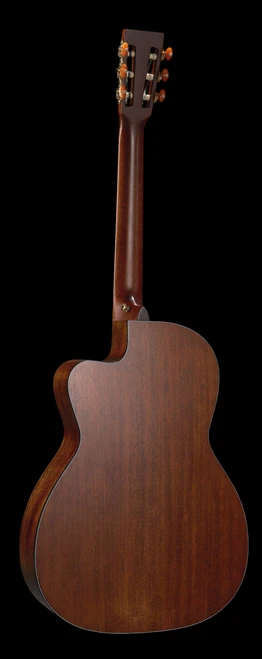 Martin 000C12-16E Nylon String Acoustic-Electric Guitar - Natural Gloss - Back Whole