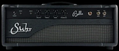 Suhr Bella Hand-Wired Tube Amp Head - Black Tolex - Front Close