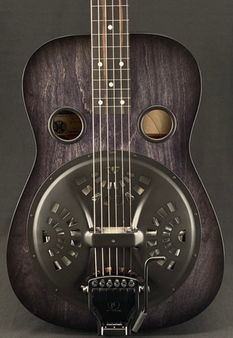 Beard Josh Swift Standard Signature Squareneck Resonator in Black Ice with Doubleshot Bridge