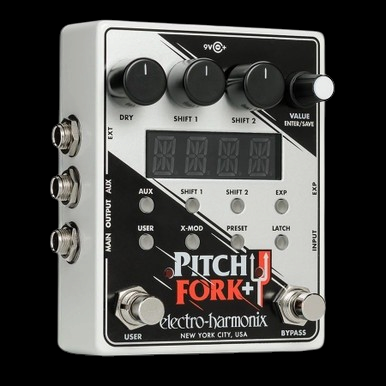 Electro Harmonix Pitch Fork®+ Polyphonic Pitch Shifter