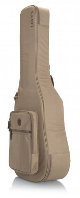 Levy's Leathers GB200 Deluxe Gig Bag for Dreadnought Sized Acoustic Guitars