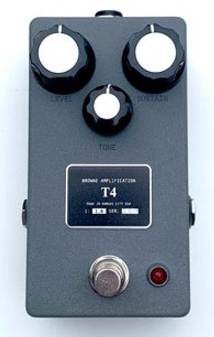 Browne Amplification T4 Fuzz Pedal Browne Amplification T4 Fuzz Pedal