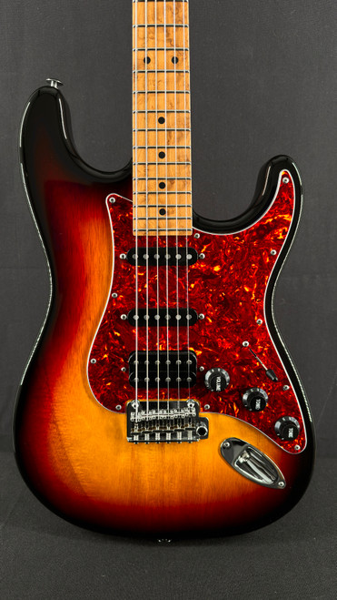 Suhr Classic S Paulownia Limited Edition in Trans 3 Tone Burst