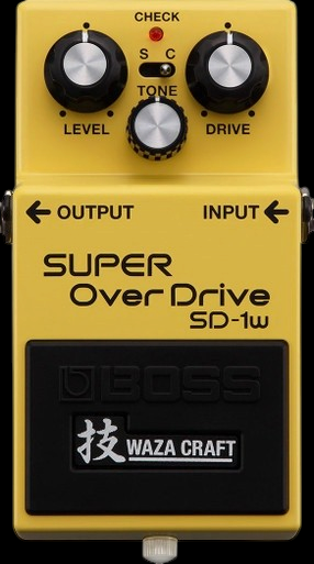 Boss Waza Craft SD-1W Super Overdrive Pedal