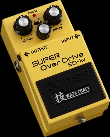 Boss Waza Craft SD-1W Super Overdrive Pedal