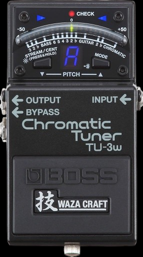 Boss Waza Craft TU-3W Chromatic Tuner Pedal