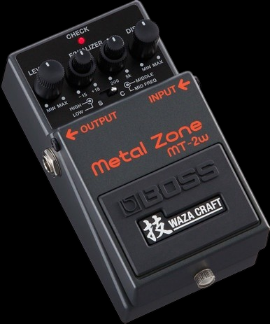 Boss Waza Craft MT-2W Metal Zone Distortion Pedal