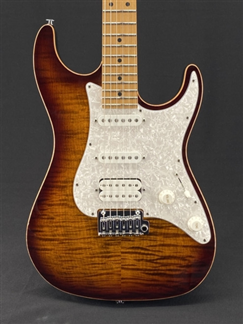 Suhr Standard Plus HSS in Bengal Burst with Maple Fingerboard