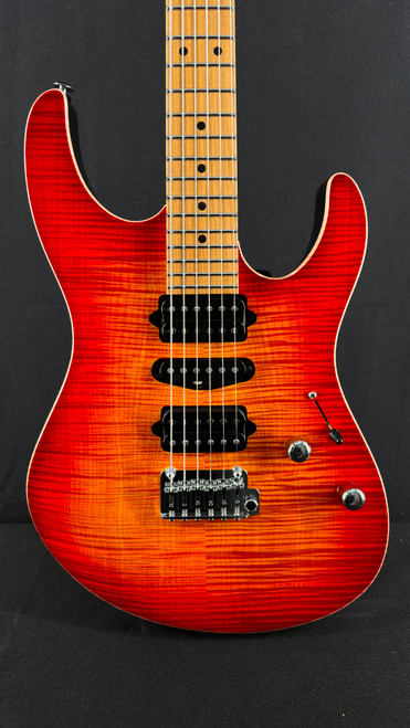 Suhr Modern Plus in Fireburst with Roasted Maple Fingerboard