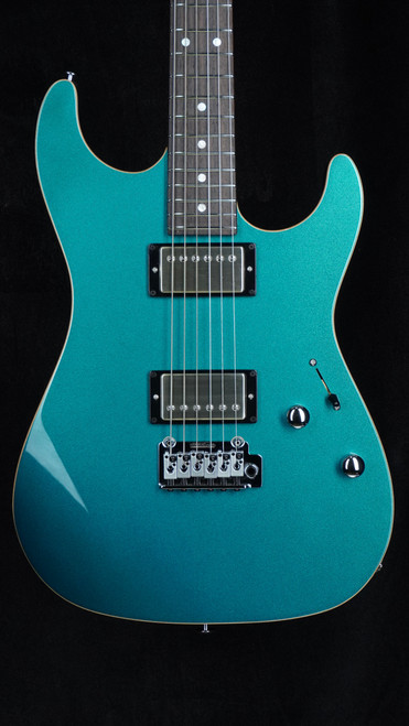 Suhr Pete Thorn Signature Standard HH in Ocean Turquoise Metallic Front Close
