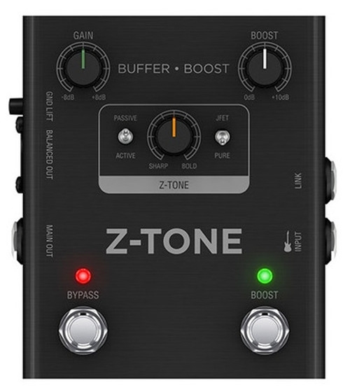 IK Multimedia Z-TONE Buffer Boost Preamp/DI Pedal