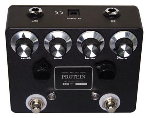 Browne Amplification Protein V3 Dual Overdrive Pedal in Black