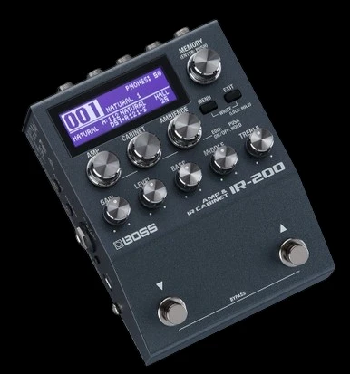 Boss IR-200 Amp and IR Cabinet Simulator Pedal
