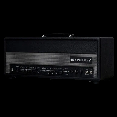 Synergy SYN-50 50-Watt Dual-Module All-Tube Guitar Amp Head - Left Angle