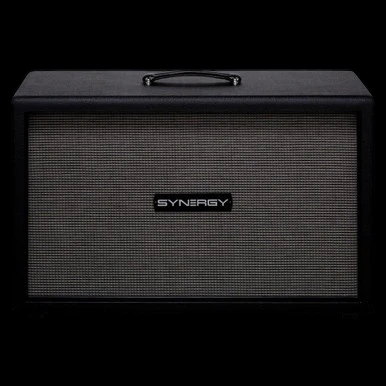 Synergy 2x12 Extension Speaker Cabinet - Black - Top Angle