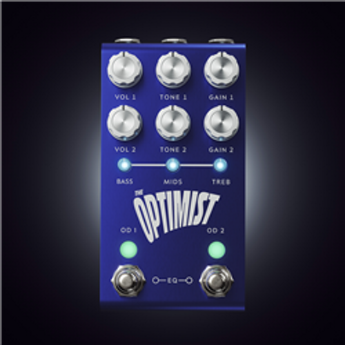 Jackson Audio The Optimist Dual Overdrive Pedal with Classic Edition Graphics