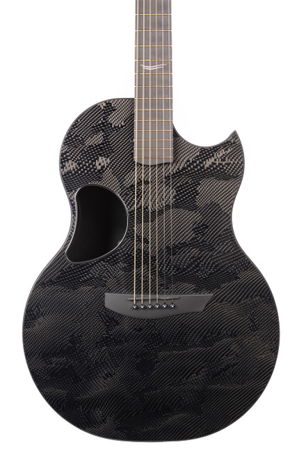 McPherson Sable Carbon Fiber Guitar with CAMO Top and Black Hardware