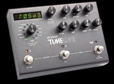 Strymon TimeLine Multidimensional Delay Pedal - Gray - Top Angle