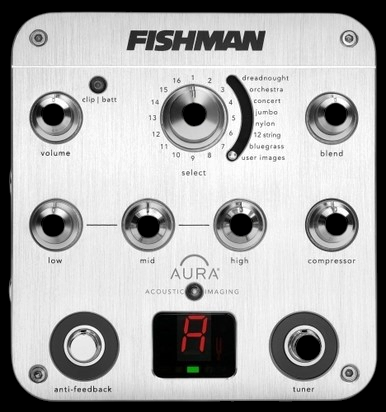 Fishman Aura Spectrum DI Acoustic Guitar Preamp