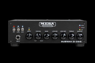 Mesa Boogie Subway D-350 Bass Head - Black - Open Box Demo - Front