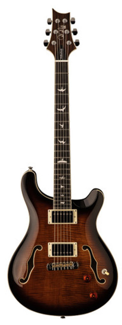 PRS SE Hollowbody II in Black Gold Burst