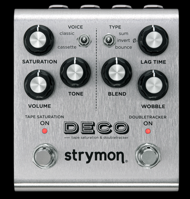 Strymon Deco V2 Tape Saturation and Doubletracker Pedal