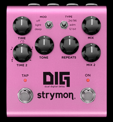 Strymon DIG V2 Dual Digital Delay Pedal