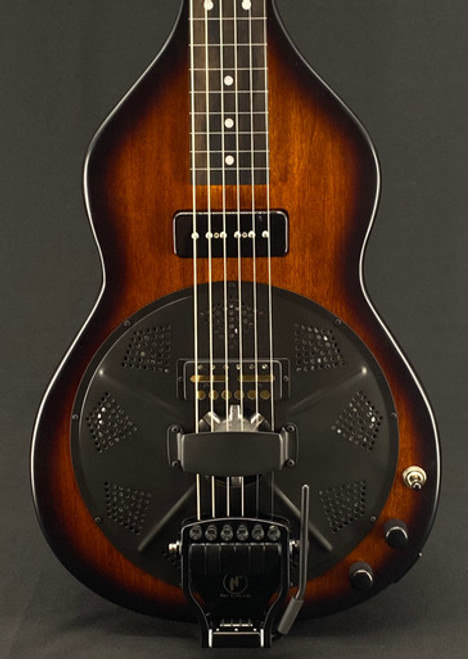 Beard Road-O-Phonic Resonator Lap Steel with Doubleshot Bridge in Tobacco Sunburst