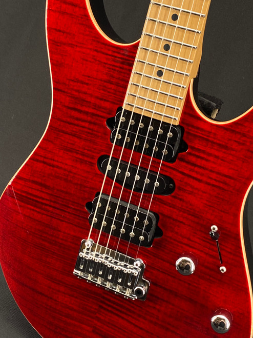 Suhr Modern Plus in Chili Pepper Red with Roasted Maple Fingerboard