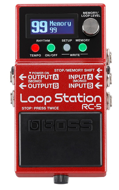 Boss RC-5 Loop Station Compact Looping Pedal