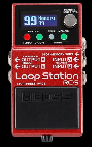 Boss RC-5 Loop Station Compact Looping Pedal