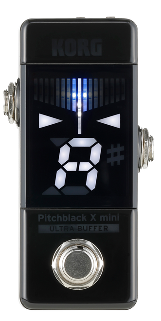 Korg Pitchblack X Mini Chromatic Pedal Tuner