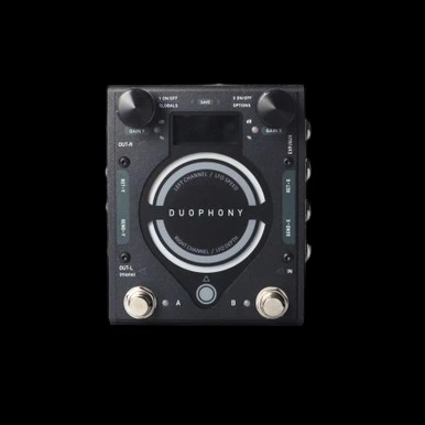 GFI System Duophony Advanced Parallel Blender Pedal - Top Angle