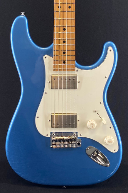 Suhr Custom Classic S Antique with 2 Humbuckers in Lake Placid Blue with  Roasted Maple Fretboard