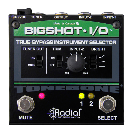 Radial Engineering  BigShot I/O Instrument Selector