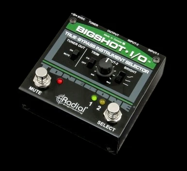 Radial BigShot I/O Passive Instrument Selector Switcher - Left Angle