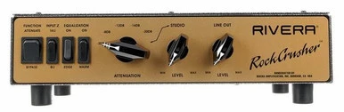Rivera RockCrusher Power Attenuator and Load Box with Gold Front Panel