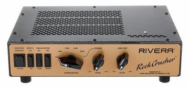 Rivera RockCrusher Power Attenuator and Load Box with Gold Front Panel
