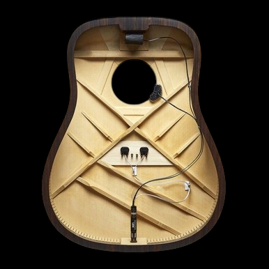 LR Baggs HiFi High-Fidelity Acoustic Bridge Plate Pickup System