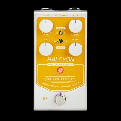 Origin Effects Halcyon Gold Overdrive Pedal - Top