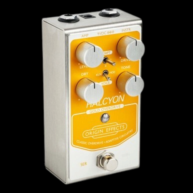 Origin Effects Halcyon Gold Overdrive Pedal - Right Angle