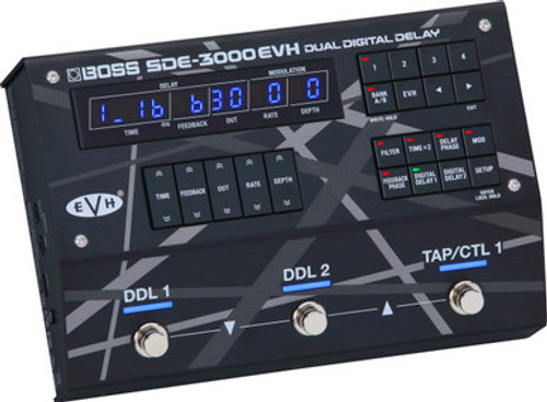 Boss SDE-3000EVH Dual Digital Delay