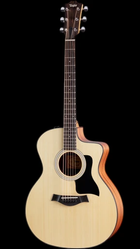Taylor 114ce Sapele Grand Auditorium - Natural - Front Whole