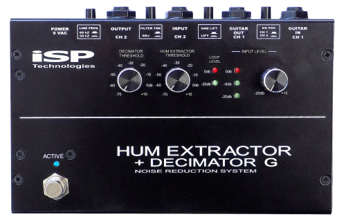 ISP Technologies Hum Extractor + Decimator G Pedal