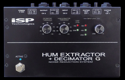 ISP Technologies Hum Extractor + Decimator G Pedal